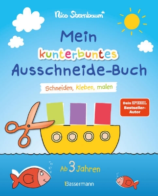 Bild von Mein kunterbuntes Ausschneide-Buch. Schneiden, kleben, malen ab 3 Jahren