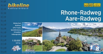 Bild von Rhone-Radweg ? Aare-Radweg. 1:50'000