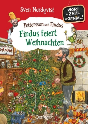 Bild von Pettersson und Findus. Findus feiert Weihnachten