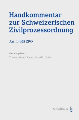 Bild von Handkommentar zum Schweizer Privatrecht / Handkommentar zur Schweizerischen Zivilprozessordnung (ZPO) - Handkommentar zum Schweizer Privatrecht