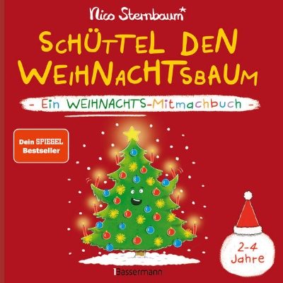 Bild von Schüttel den Weihnachtsbaum. Ein Weihnachts-Mitmachbuch zum Schütteln, Schaukeln, Pusten, Klopfen und sehen, was dann passiert. Von 2 bis 4 Jahren