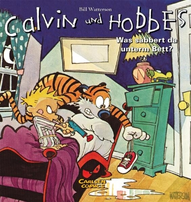 Bild von Calvin und Hobbes 2: Was sabbert da unter dem Bett?