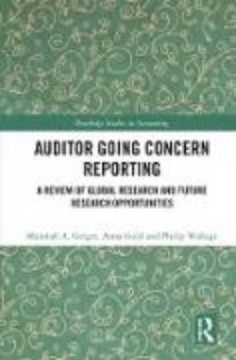 Bild von Auditor Going Concern Reporting (eBook)