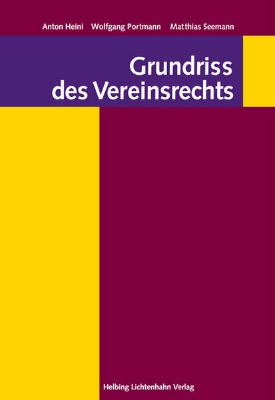 Bild von Grundriss des Vereinsrecht