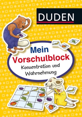 Bild von Duden: Mein Vorschulblock: Konzentration und Wahrnehmung