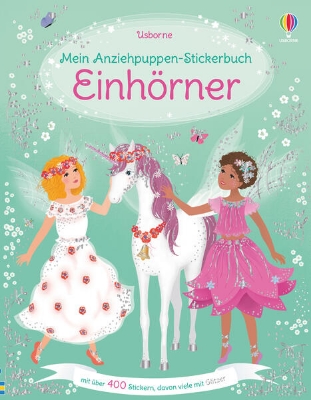 Bild von Mein Anziehpuppen-Stickerbuch: Einhörner