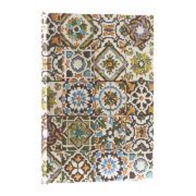 Bild von Porto (Portuguese Tiles) Midi Unlined Hardback Journal (Elastic Band Closure)