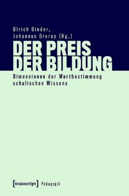 Bild von Der Preis der Bildung (eBook)