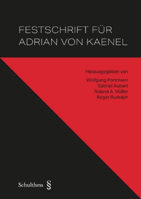 Bild von Festschrift für Adrian von Kaenel