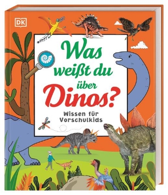 Bild von Wissen für Vorschulkids. Was weißt du über Dinos?