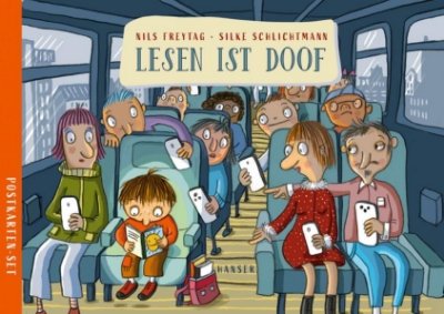 Bild von Lesen ist doof Postkarten-Set