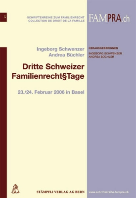 Bild zu Dritte Schweizer FamilienrechtsTage