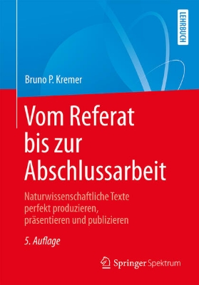 Bild von Vom Referat bis zur Abschlussarbeit (eBook)