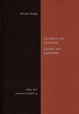 Bild von Gleichheit und Gleichmaß. Equality and Equitability (eBook)