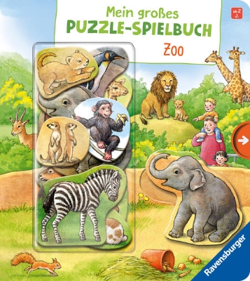 Bild von Mein großes Puzzle-Spielbuch: Zoo