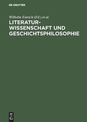 Bild von Literaturwissenschaft und Geschichtsphilosophie (eBook)