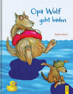 Bild von Opa Wolf geht baden