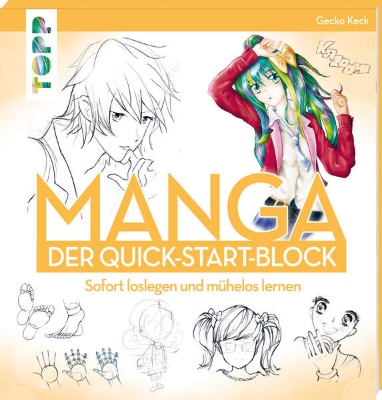 Bild von Manga. Der Quick-Start-Block