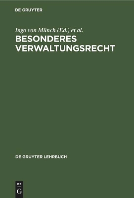 Bild von Besonderes Verwaltungsrecht (eBook)