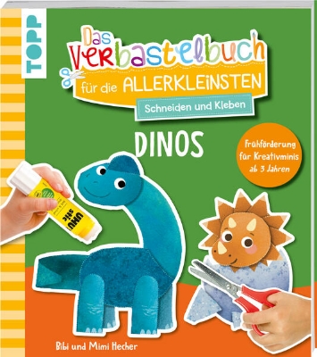 Bild von Das Verbastelbuch für die Allerkleinsten. Schneiden und Kleben. Dinos