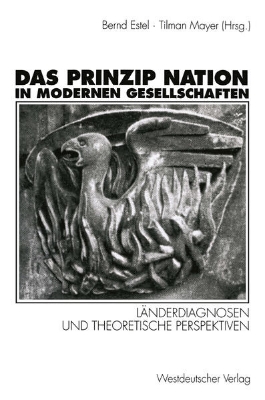 Bild von Das Prinzip Nation in modernen Gesellschaften