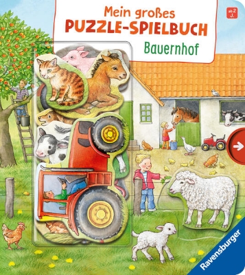 Bild von Mein großes Puzzle-Spielbuch: Bauernhof