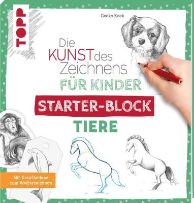 Bild von Die Kunst des Zeichnens für Kinder Starter-Block - Tiere