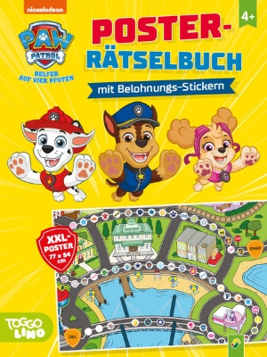 Bild von PAW Patrol Poster-Rätselbuch mit Belohnungs-Stickern