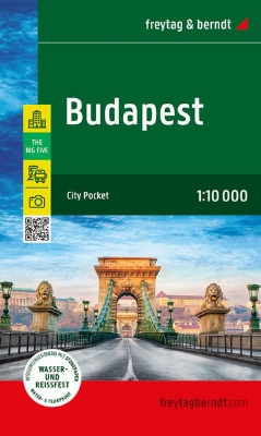 Bild von Budapest, Stadtplan 1:10.000, freytag & berndt. 1:10'000