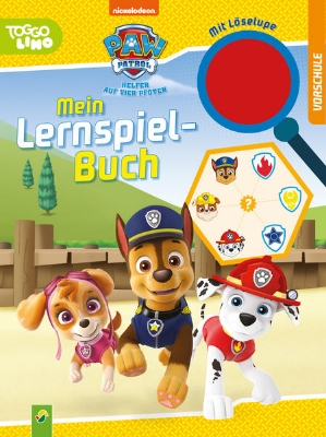 Bild von Paw Patrol Mein Lernspielbuch mit Löselupe