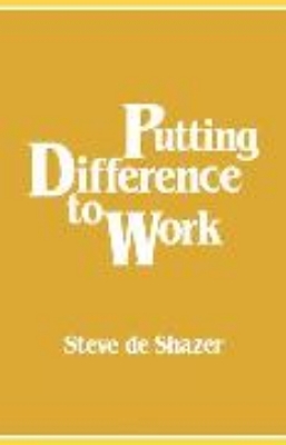 Bild von Putting Difference to Work