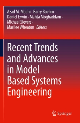 Bild von Recent Trends and Advances in Model Based Systems Engineering