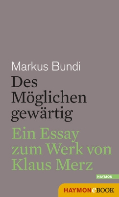 Bild von Des Möglichen gewärtig (eBook)