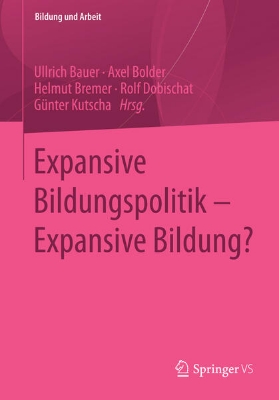 Bild von Expansive Bildungspolitik - Expansive Bildung? (eBook)