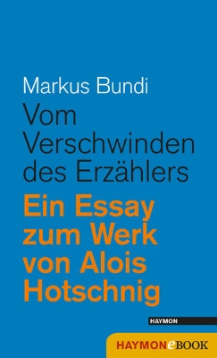 Bild von Vom Verschwinden des Erzählers (eBook)