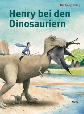 Bild von Henry bei den Dinosauriern