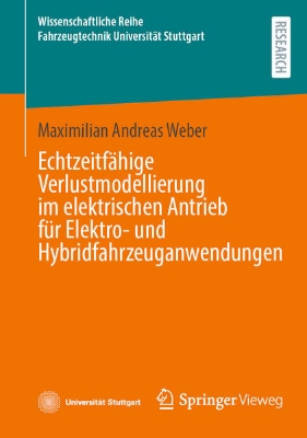 Bild von Echtzeitfähige Verlustmodellierung im elektrischen Antrieb für Elektro- und Hybridfahrzeuganwendungen (eBook)