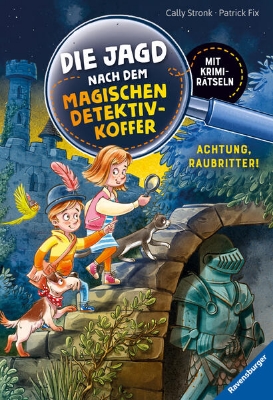 Bild von Die Jagd nach dem magischen Detektivkoffer 4: Achtung, Raubritter! Erstlesebuch ab 7 Jahren für Jungen und Mädchen - Lesenlernen mit Krimirätseln