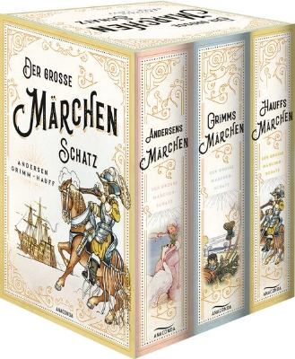 Bild von Der große Märchenschatz (Andersens Märchen - Grimms Märchen - Hauffs Märchen) (3 Bände im Schuber)