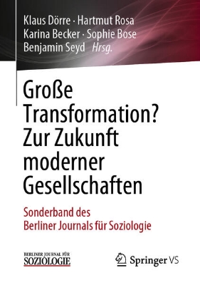 Bild von Große Transformation? Zur Zukunft moderner Gesellschaften (eBook)