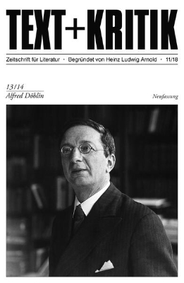 Bild von TEXT + KRITIK 13/14 - Alfred Döblin (eBook)