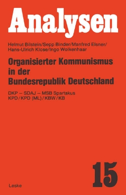 Bild von Organisierter Kommunismus in der Bundesrepublik Deutschland (eBook)