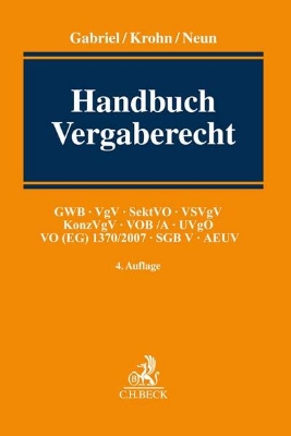 Bild von Handbuch Vergaberecht