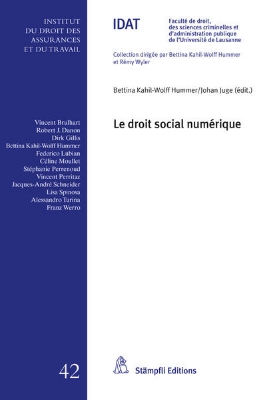 Bild von Le droit social numérique