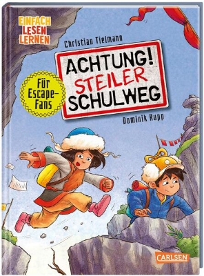 Bild von Achtung!: Steiler Schulweg