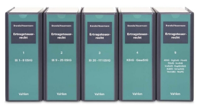 Bild von Ertragsteuerrecht - Fortsetzungskopf. EStG, KStG, GewStG Nebengesetze