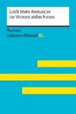 Bild von Im Westen nichts Neues von Erich Maria Remarque: Reclam Lektüreschlüssel XL (eBook)