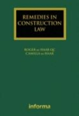 Bild von Remedies in Construction Law (eBook)