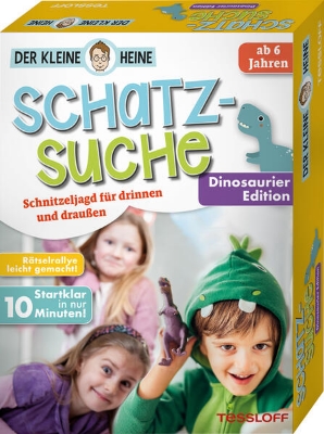 Bild von Der kleine Heine. Schatzsuche. Dinosaurier Edition. Schnitzeljagd für drinnen und draußen