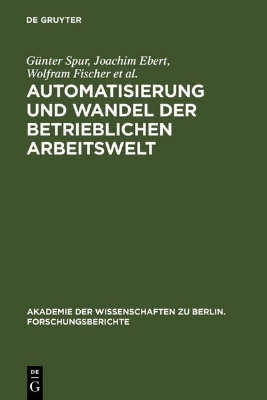 Bild von Automatisierung und Wandel der betrieblichen Arbeitswelt